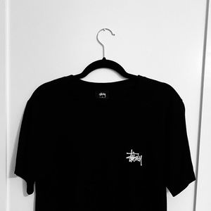 cropped stüssy shirt